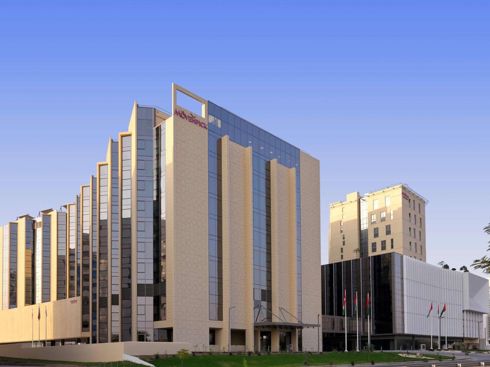 Moevenpick Hotel & Apartments Ghala Маскат Экстерьер фото The headquarters of the Arab Monetary Fund in Amman, Jordan