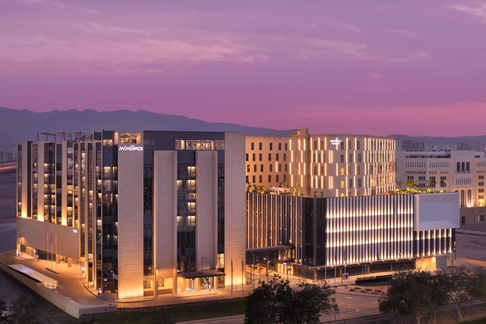 Moevenpick Hotel & Apartments Ghala Маскат Экстерьер фото The new campus of the University of Patras